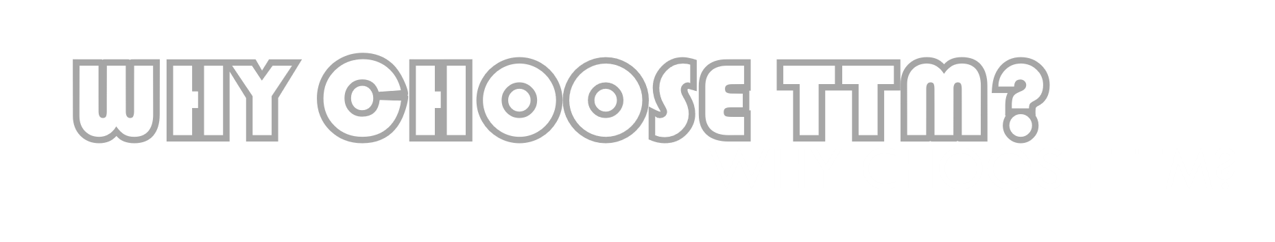 WHY CHOOSE TTM BADGE